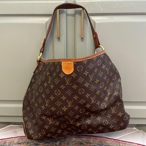 Used Louis Vuitton Delightful MM large tote
